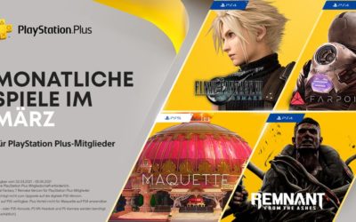 PlayStation Plus Games im März: FF VII Remake – Maquette – Remnant & Farpoint